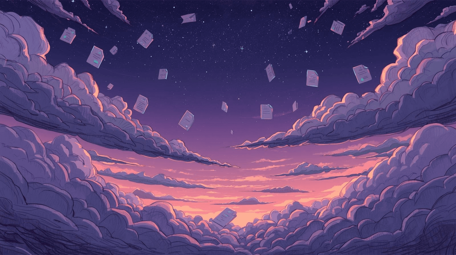 Archivus cloudscape background